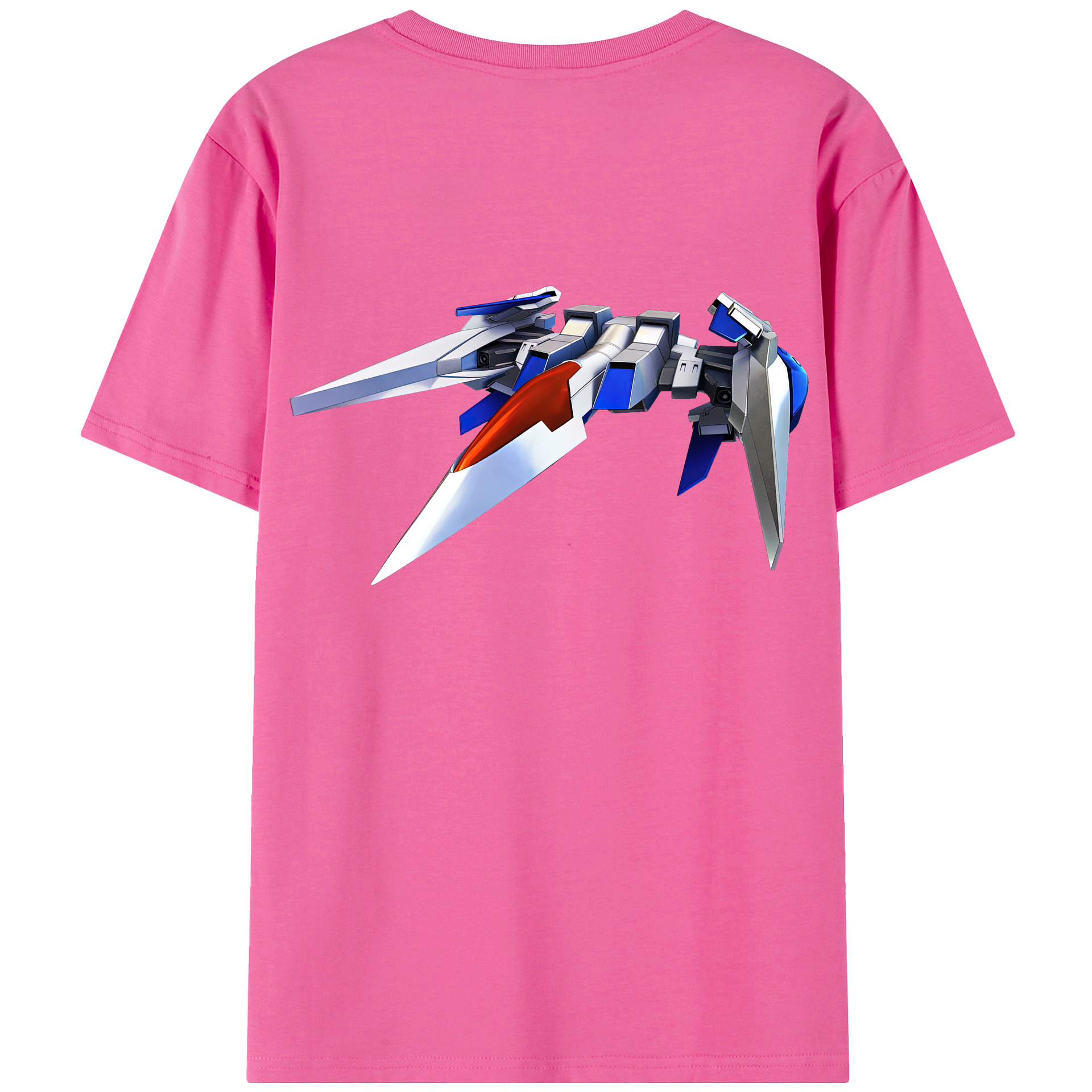 （画像用） 機動戦士ガンダム Mobile Suit Gundam レディース半袖Tシャツ(バックプリント)